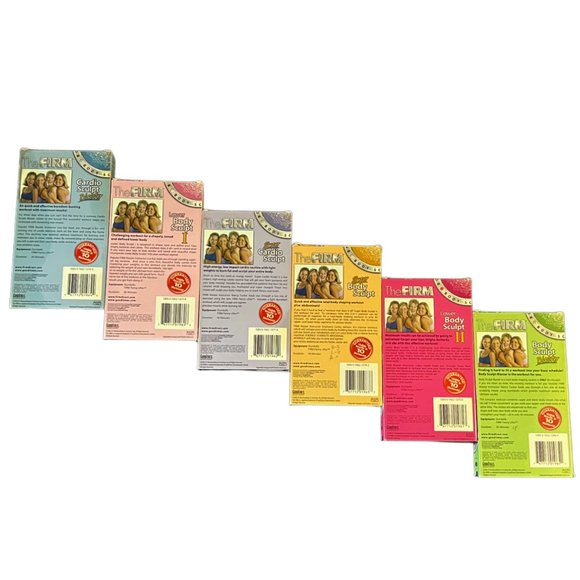 6-VHS The Firm Workout Video Bundle - Picture 2 of 2